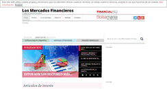 Desktop Screenshot of losmercadosfinancieros.es