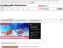 Tablet Screenshot of losmercadosfinancieros.es
